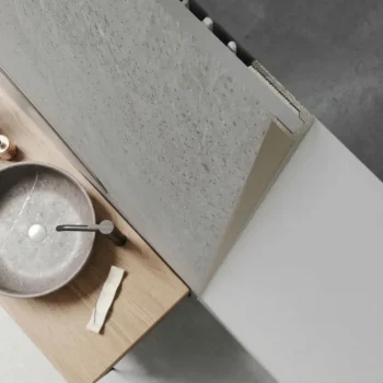 Arbiton Wall End Profile Titanium