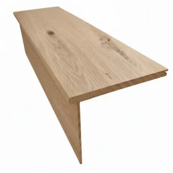 Rustic Oak Tread With Oak Veneered Riser - Classic Range 900mm ( 0.9m )