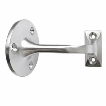 Satin Chrome Wall Handrail Bracket