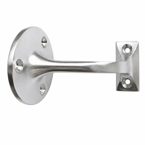 Satin Chrome Wall Handrail Bracket
