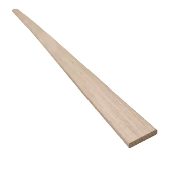 Oak D-Shape Beading Flat Cover Strip