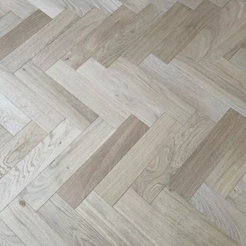 Herringbone Invisible Matt Lacquer Flooring