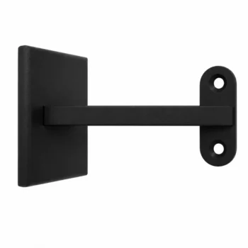 Modern Black Wall Handrail Bracket
