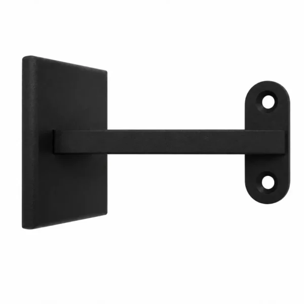 Modern Black Wall Handrail Bracket