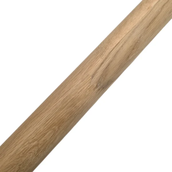 Oak Finger Joint Mopstick Handrail Ungrooved - Image 3