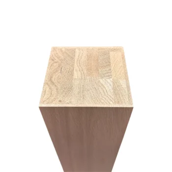 Oak Plain Square Newel Post – Top