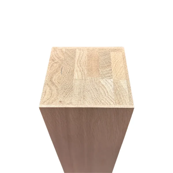 Oak Plain Square Newel Post 90mm