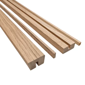 Bundle Builder Oak Signature Plus for 10mm Glass Grooved Handrail and Baserail