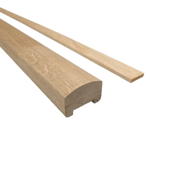 Oak Essential Finger Joint Handrail Grooved for 41mm Spindles