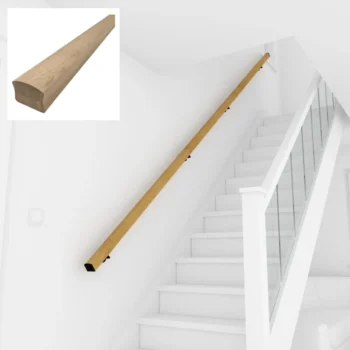 Oak Premium Wall Handrail