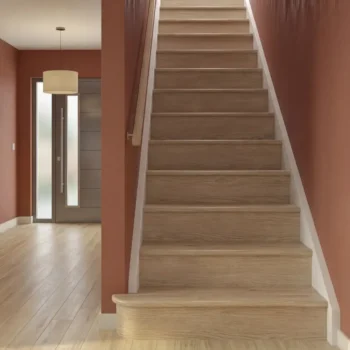 13 Prime Oak Tread With Oak Veneered Riser Set - Classic Range
