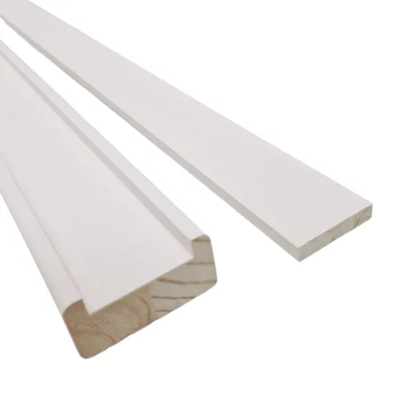 White Primed Modern Baserail with 41mm Groove