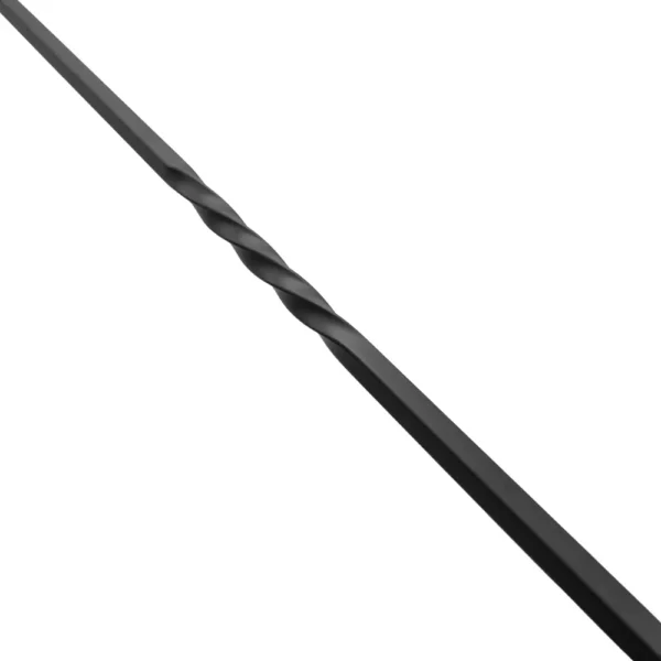 Single twist metal spindle - matt black