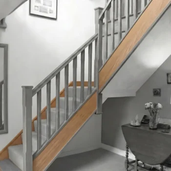 Stair Stringer Cladding Set (2 Pcs) with Optional Capping and Template Set